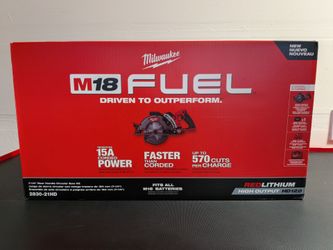 LAST ONE! Milwaukee M18 FUEL 7-1/4" Rear Handle Circular Saw Kit