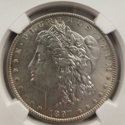 1897 O Morgan Dollar