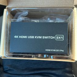 4K HDMI USB KVM SWITCH