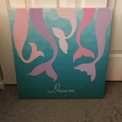 Mermaid Canvas Painting OBO