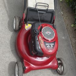 Craftsman Push Mower Good Working Condition Tested Before Buy It 6.5 Hp 170$$ Cash 