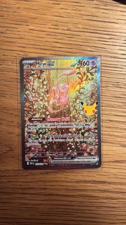 MEW EX SPECIAL ILLUSTRATION RARE