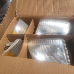 Set Of Headlights For F150, Expedition 1997 To 2003