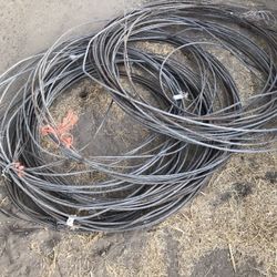 About 15 Rolls Of Heavy Gauge 5 Strand Wire
