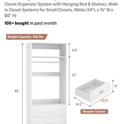Closet Kit Section 2ft Wide