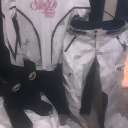 Set Of Brand New With Tags Riding Gear And Boots