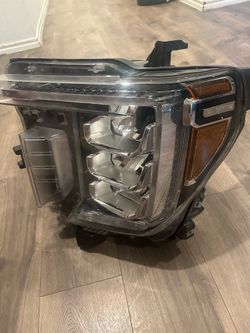 sierra hd headlight driver side
