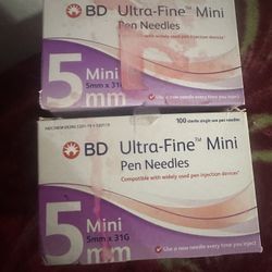 Pen needles for insulin (New)
