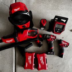 Milwaukee M12 Tools