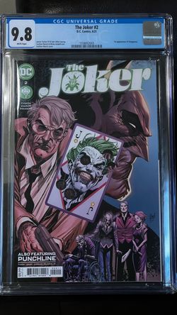 CGC graded 9.8 The Joker #2