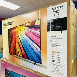 75” LG UT80 4K UHD Smart Tv 