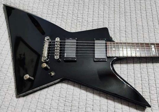 2008 ESP LTD EX-400 Electric Guitar Black - Metallica Hetfield