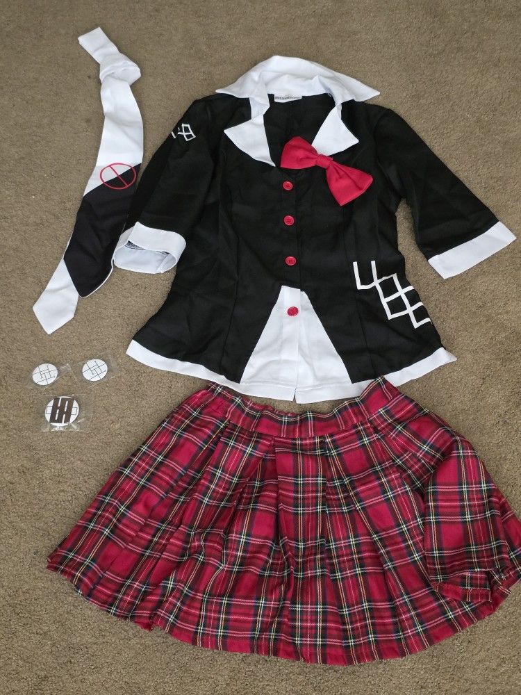 Junko Enoshima DanganRonpa Cosplay costume