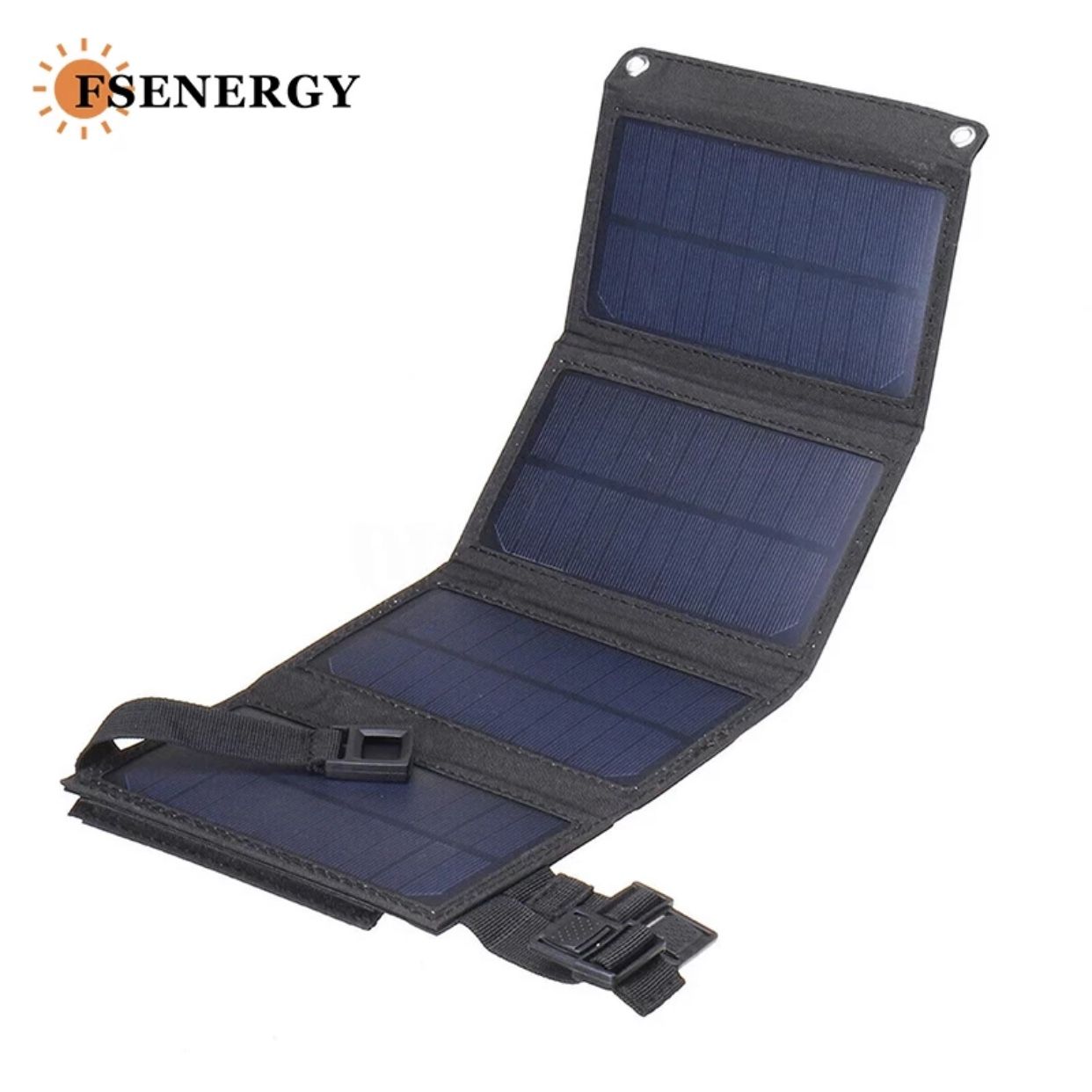 20W USB PORTABLE SOLAR PANEL (BLACK)