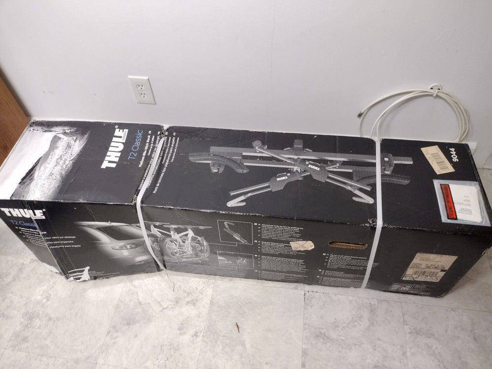 New Unopened Thule T2 Classic 2-bike Hitch Rack