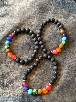 Lava energy essential oil anxiety bracelet unisex