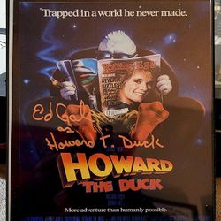 Howard The Duck Ed Gale Autograph 