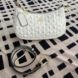 White Coach Bag 