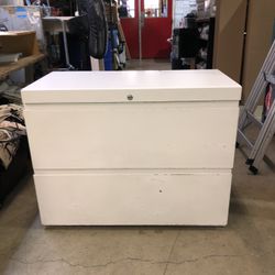 Metal filing cabinet