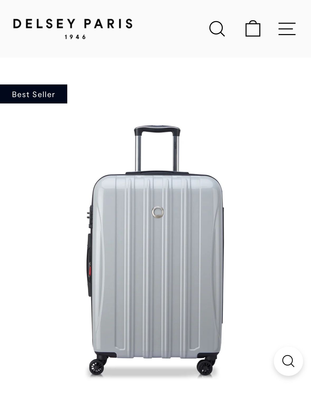 NWT Delsey Medium Luggage