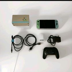 Nintendo Switch Animal Crossing Edition Console Bundle - Dock & Controller