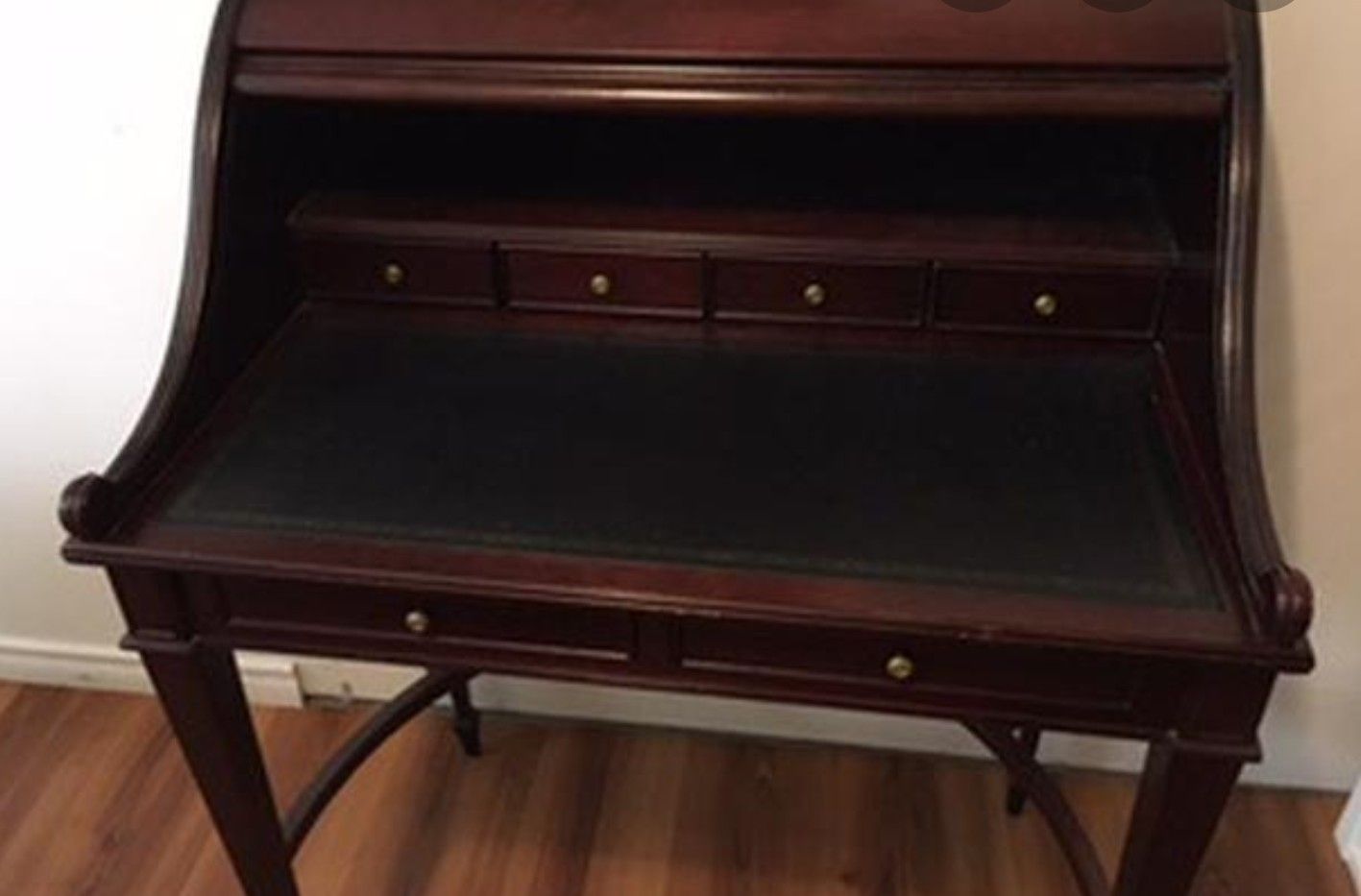 Bombay Co. Secretary Roll Top Desk for Sale in Los Angeles, CA OfferUp