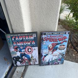 Spider Man & Captain America 