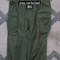 Vietnam War 3rd Pattern Jungle Fatigue Pants