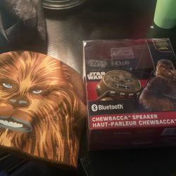 CHEWBACCA SPEAKER AND BEANIE $20