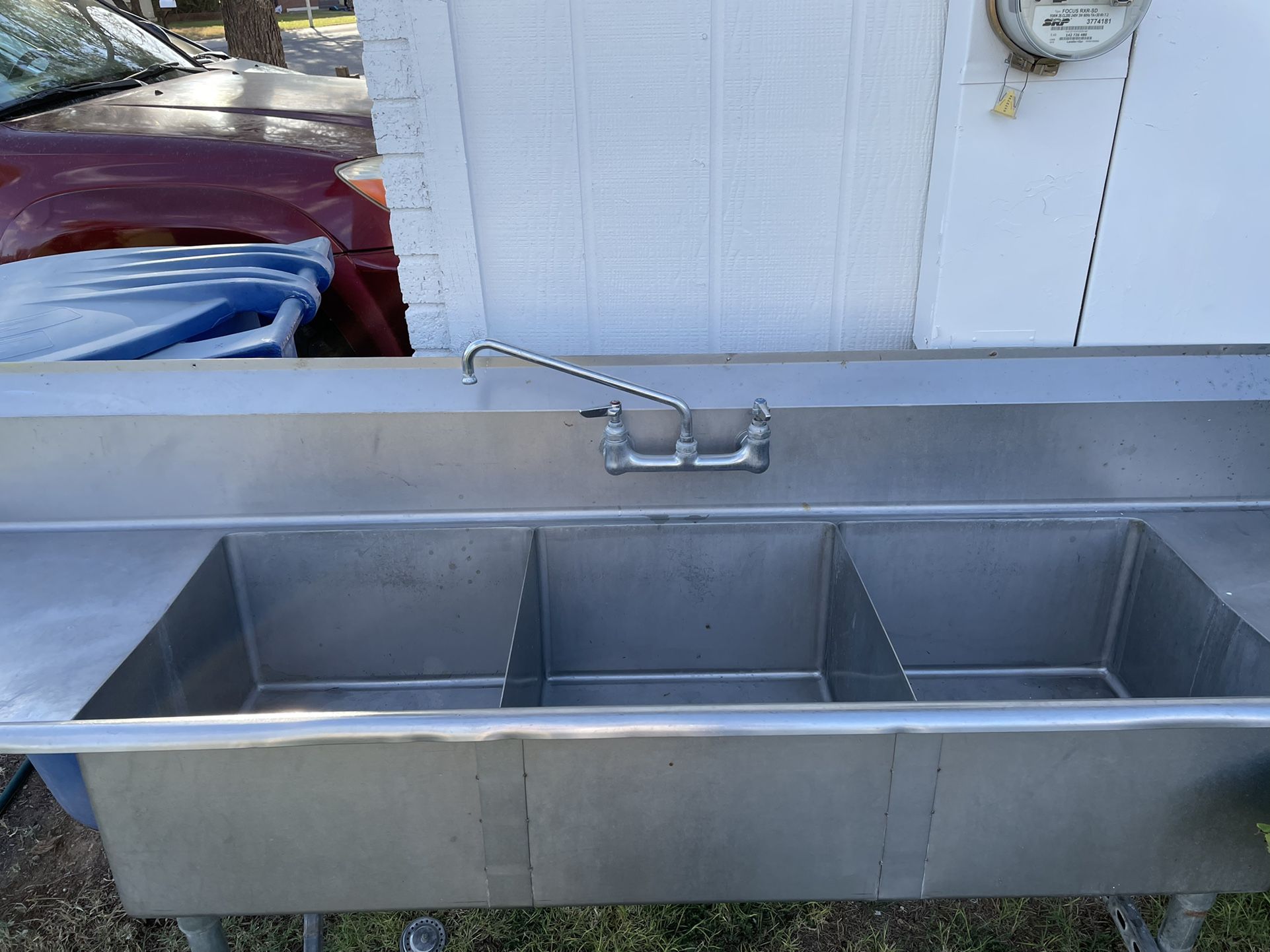 3 Compartment Sink OBO