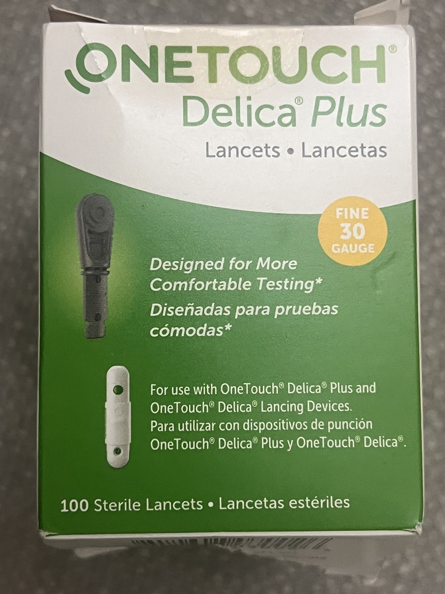 ONETOUCH. 100 Sterile Lancets