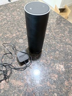 Amazon Echo Smart Speaker with Power Adapter