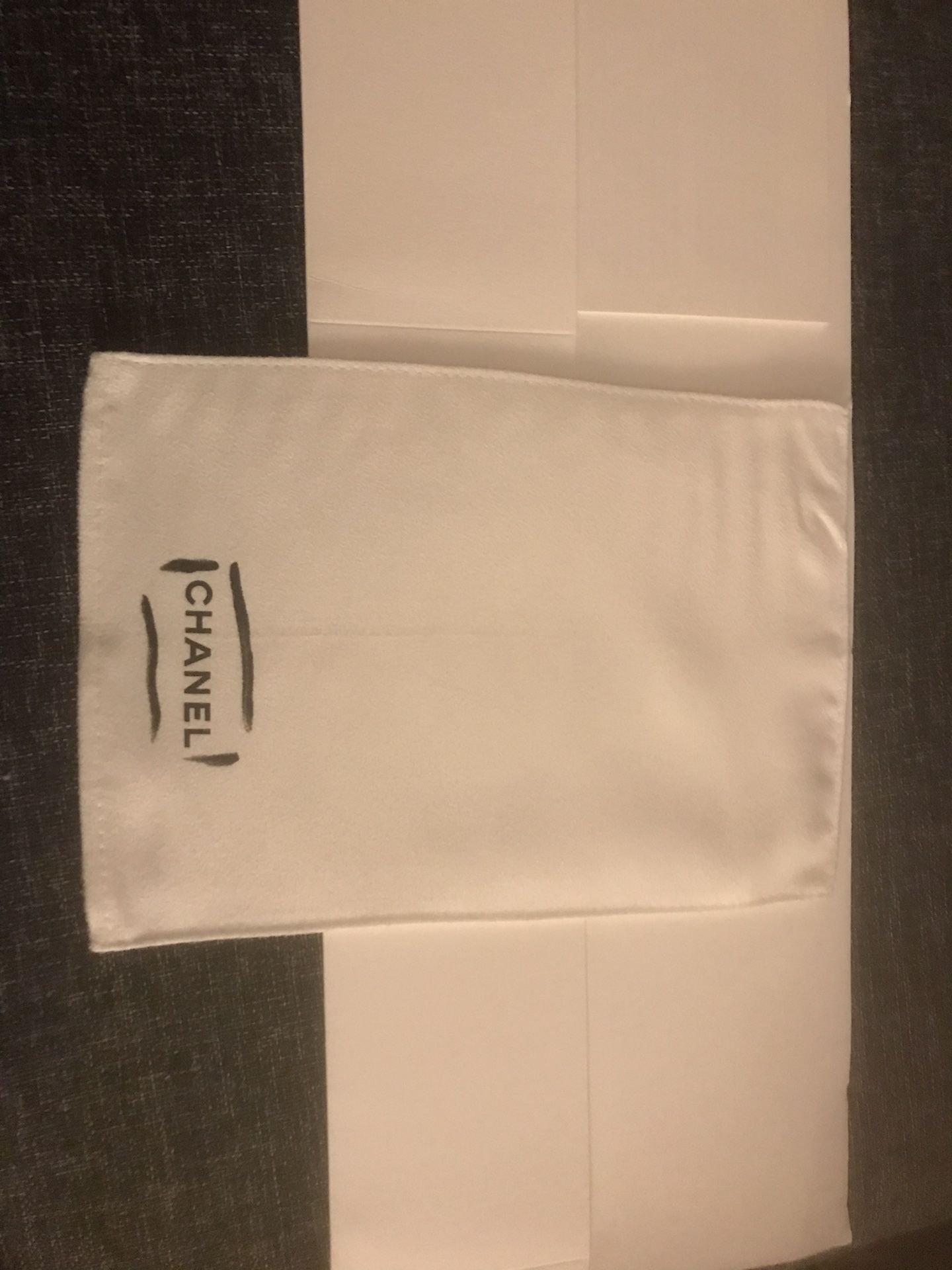 Chanel White Dust Bag For Small Bag ,wallet 7 3/4 X5 1/2 for Sale in  Quincy, MA - OfferUp