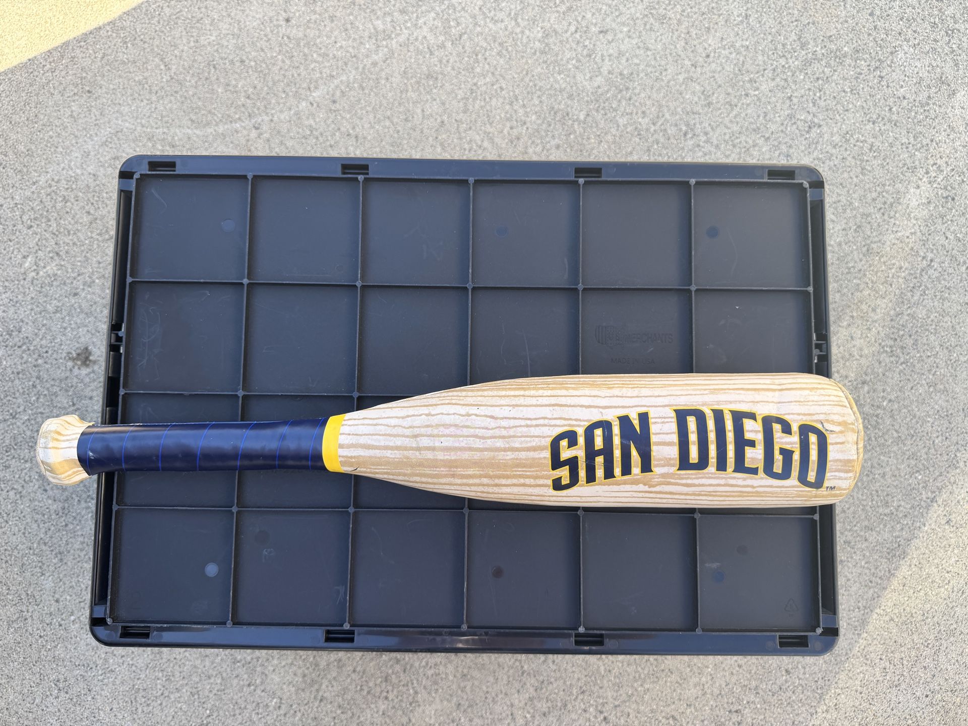 Mini Padres Baseball Bat
