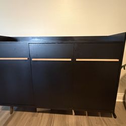 Black Buffet Cabinet
