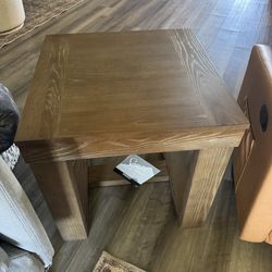 Signature Design by Ashley Cariton Contemporary Oversized Square End Table, Grayish Brown