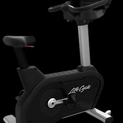 Used Life Fitness Integrity Series Upright Bike