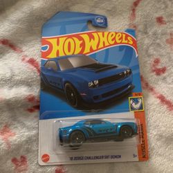 Hotwheel 2018 Dodge Challanger SRT Demon 