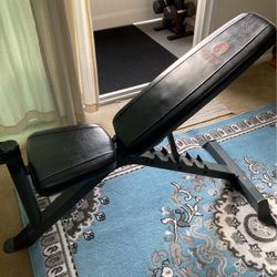 Marcy weight bench incline/decline