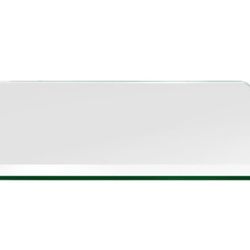 30x60” 3/4 Thick Rectangular Glass Table Top With 1” Bevel