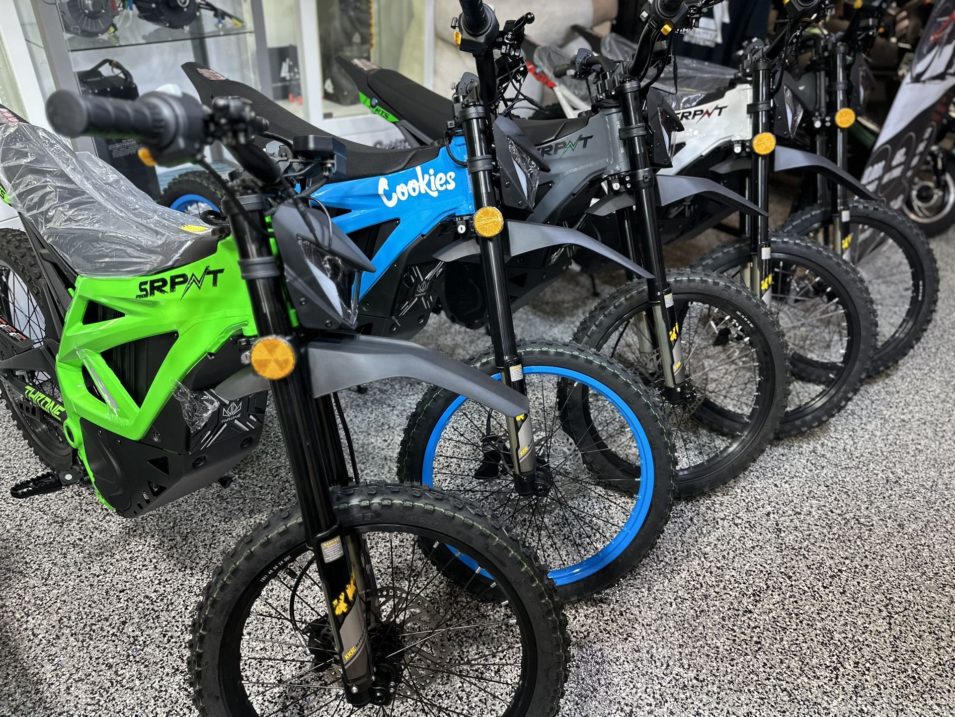 2025 SRPNT by THRONE * ELECTRIC DIRTBIKES * 72 VOLT * 60 MPH
