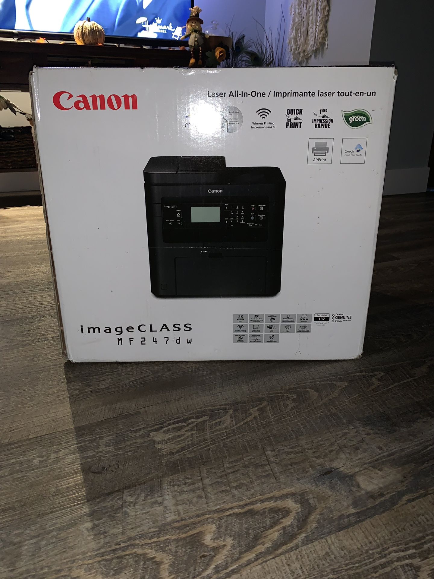 Canon laser printer all in one