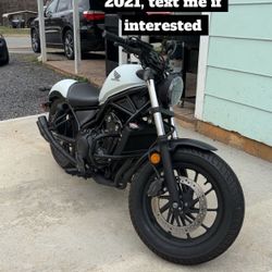 2021 honda rebel 500