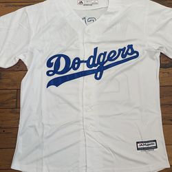 White Majestic Series Los Angeles Dodgers Clayton Kershaw Jersey