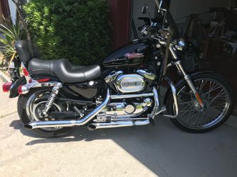 2001,Sportster 1200 Xlc, Black and Chrome