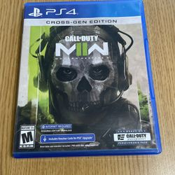 Call Of Duty MW II PS4 