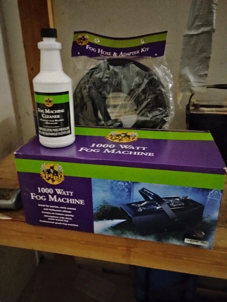 Fog Machine Pulse Liquid And Hose Adapter
