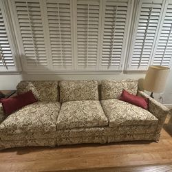 Custom Upholstered Couch