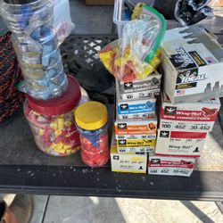Bunch Of Different Size Wing Nuts 