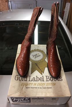 Tony Lama cowboy boots